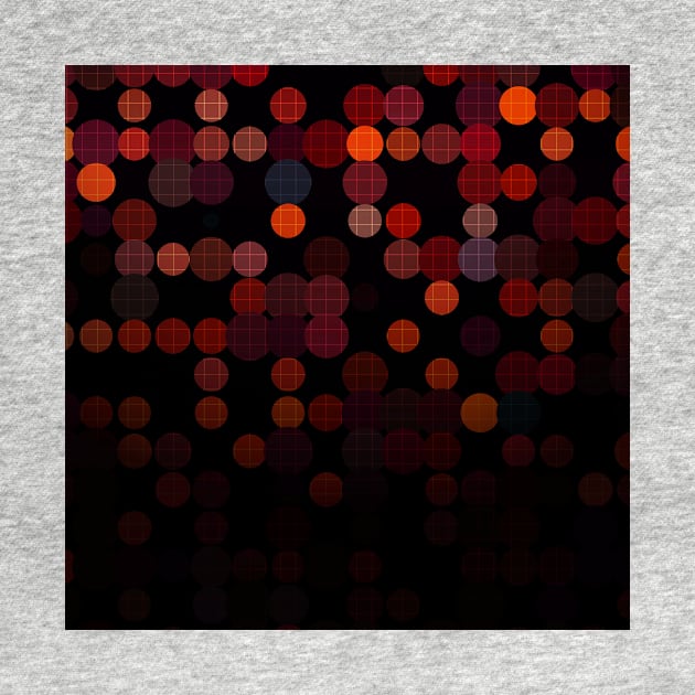 Abstract Digital Art Red by Tshirtstory